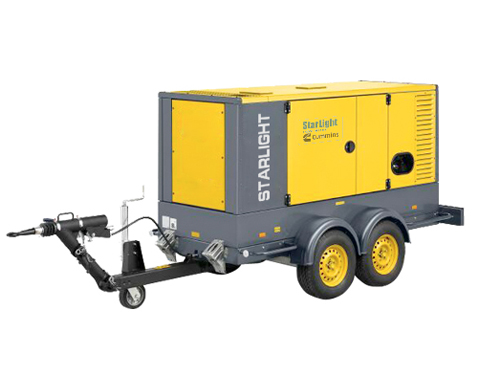 移動(dòng)拖車(chē)發(fā)電機